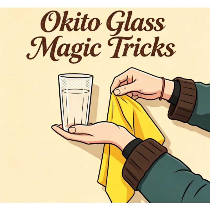 Your Candle Supplies - Okito Glass Magic Tricks Silk Appearing