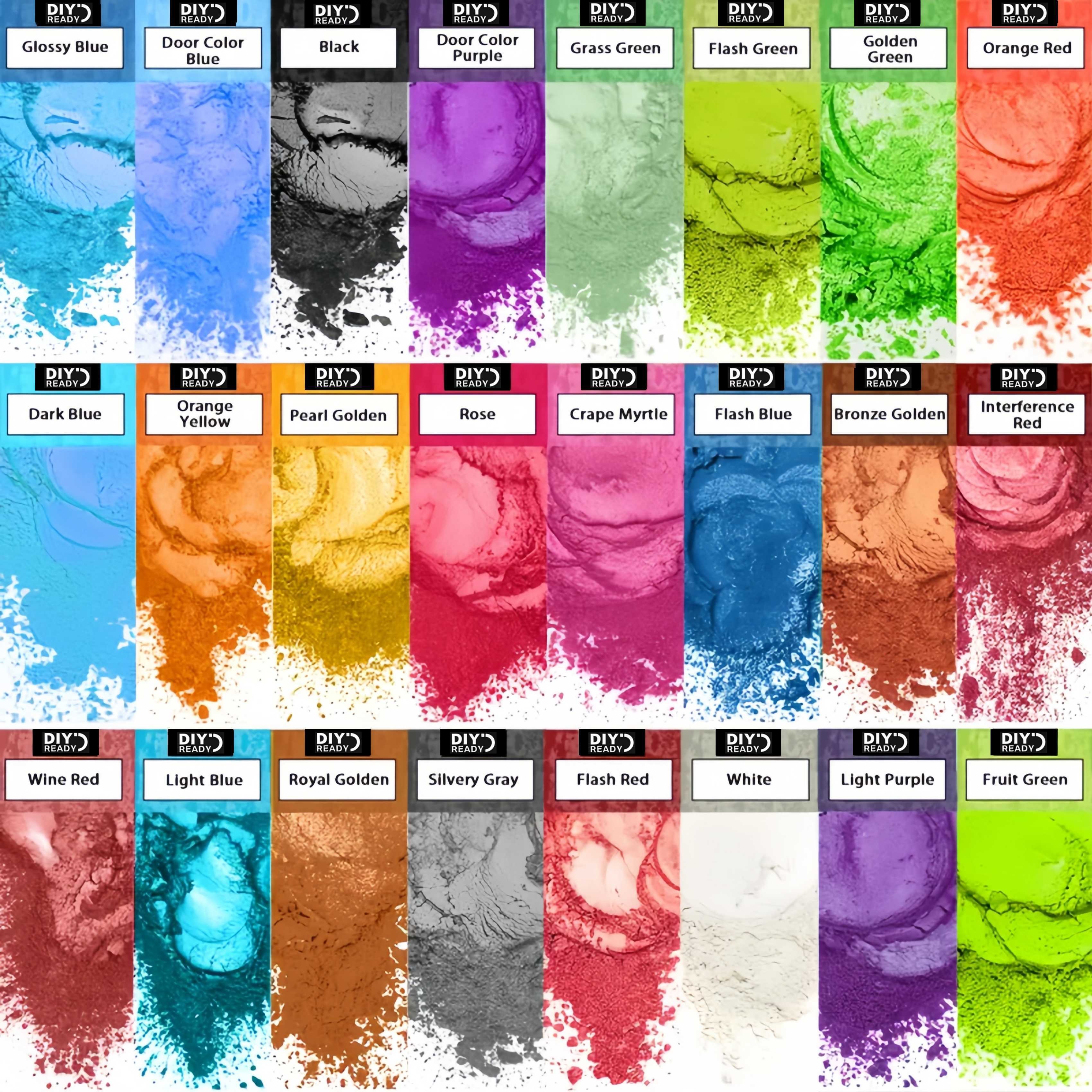 Candle Supplies Kit - 24 Colors/8 Colors 5g 0.18oz Pearlescent
