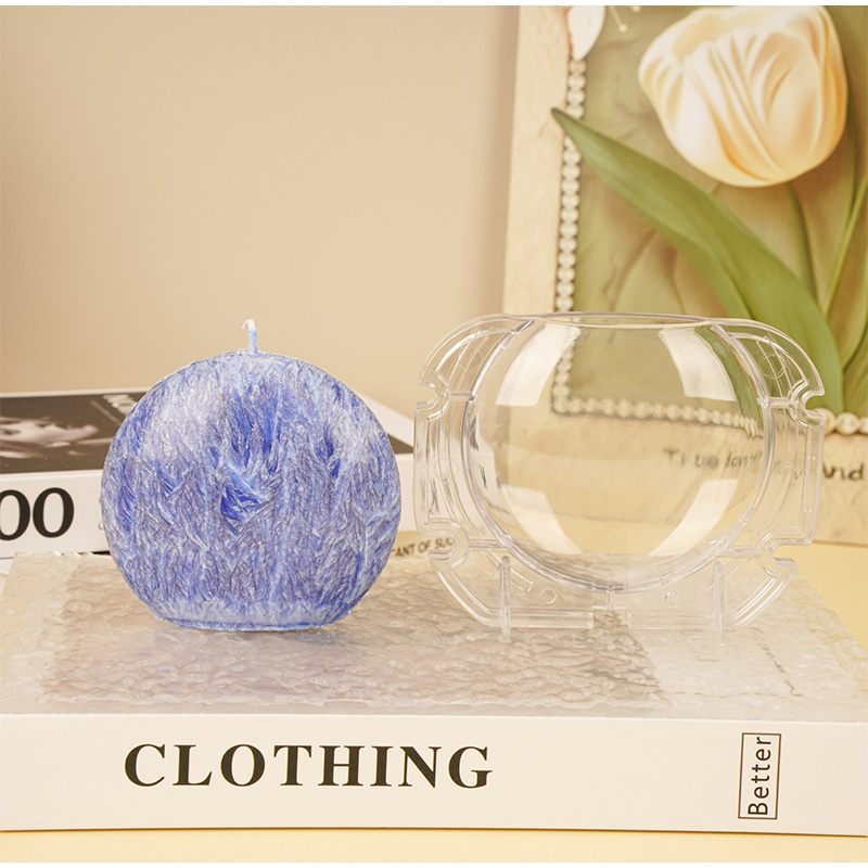Candle Supplies Kit - Oblate Spherical Candle Mold DIY Acrylic