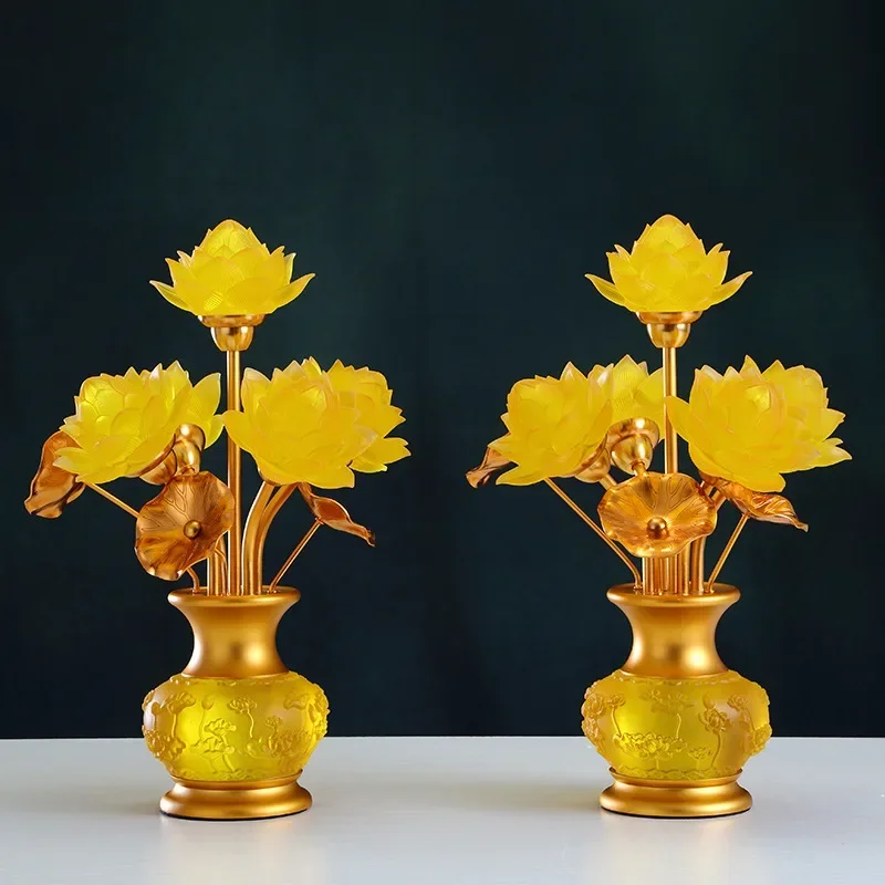 Your Candle Supplies - Simulated Candlestick Temple Tabletop, Your Ornaments
