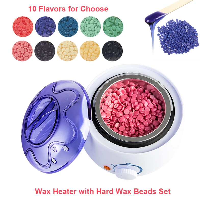 Wax Melting Pot - Wax Machine + Hard Beans Set