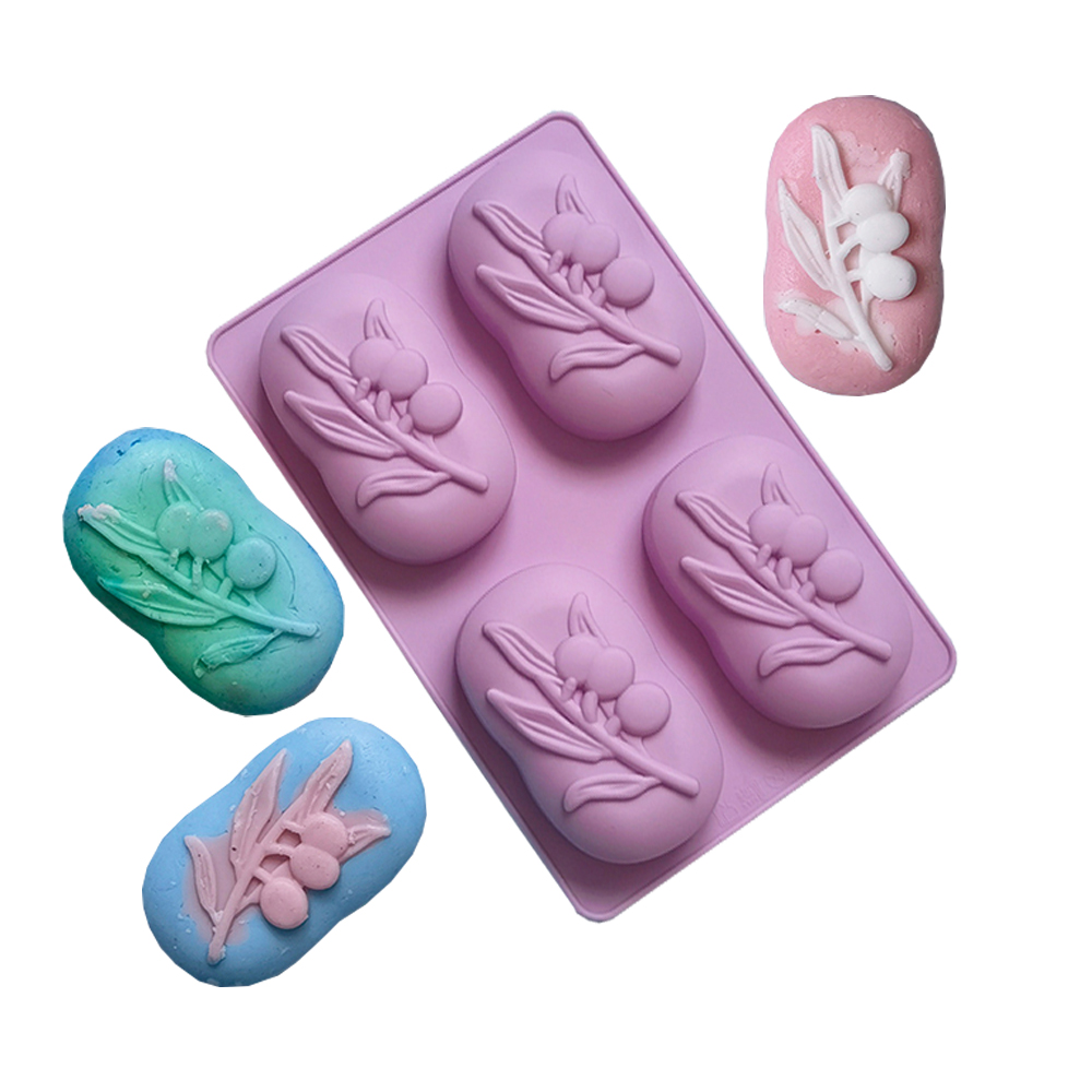 4 Cavities Oval Olive Tree Sil - Candle Supplies Kit review and price