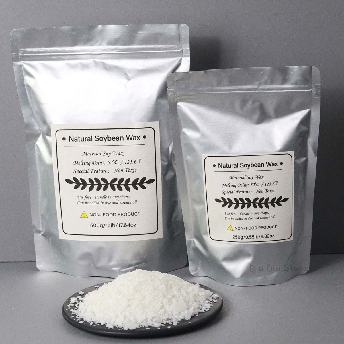500g/1kg Natural Soy Wax Flake - Candle Supplies Bulk review and price