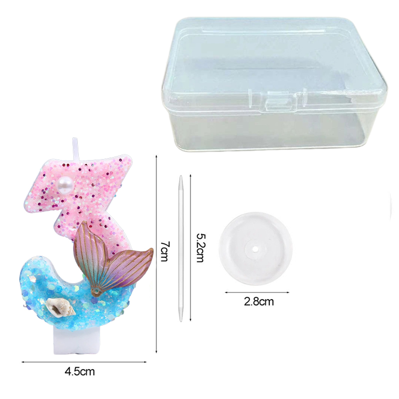 Gradient Blue Shell Pearl Crea - Candle Supply review and price