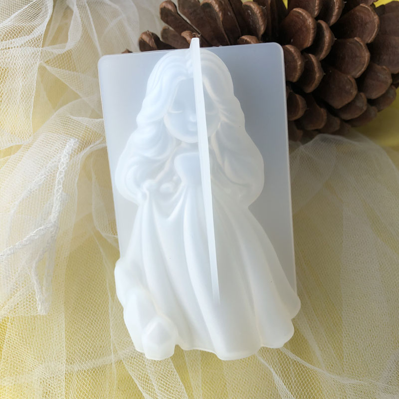 3D Cute Princess Silicone Cand - Candle Supply review and price