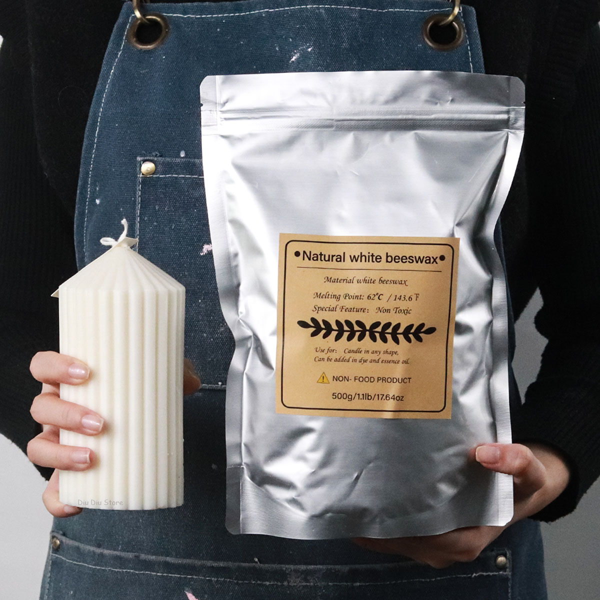 White Beeswax Pure Natural Gra - Candle Supplies Beeswax review and price