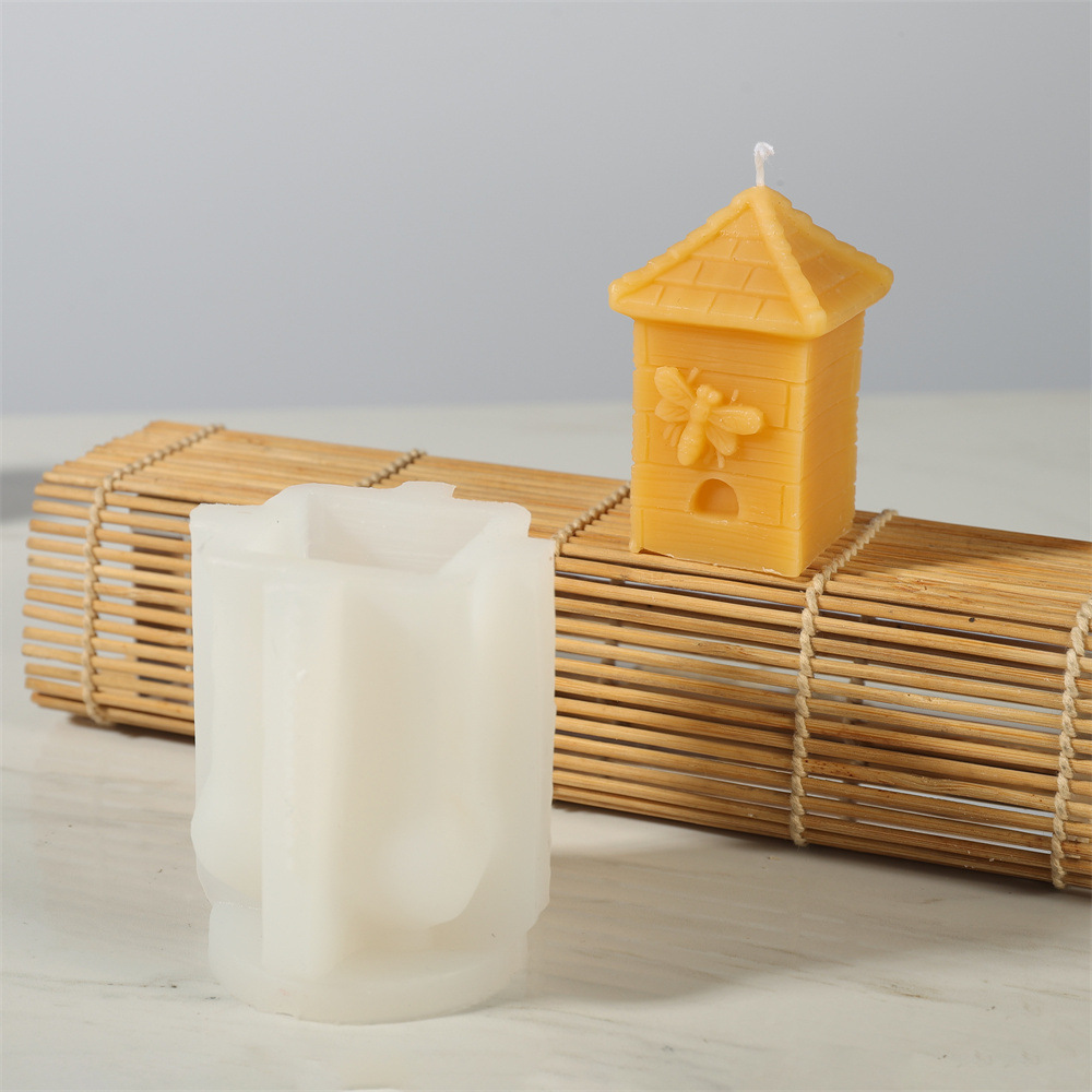 Honeycomb Bow Gift Box Silicon - Candle Supplies Beeswax review and price