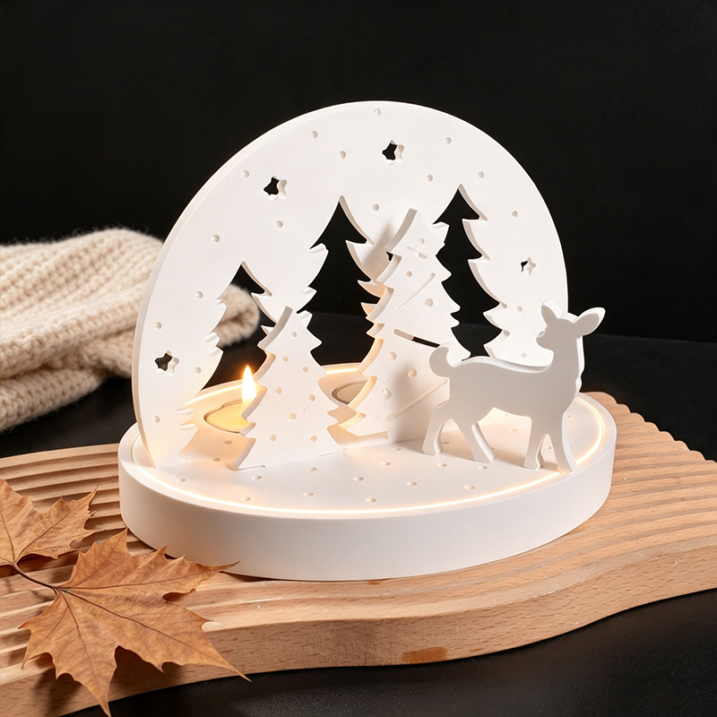 Christmas Elk Tealight Candle  - Candle Supplies Kit review and price