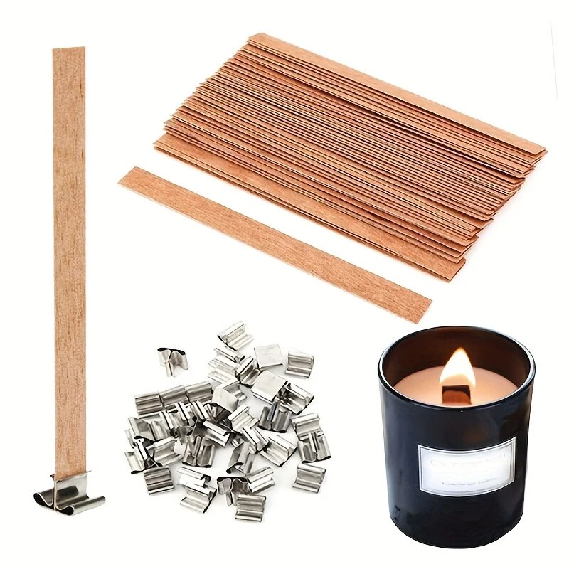 30pcs High Quality Wooden Cand - Candle Supplies Beeswax review and price