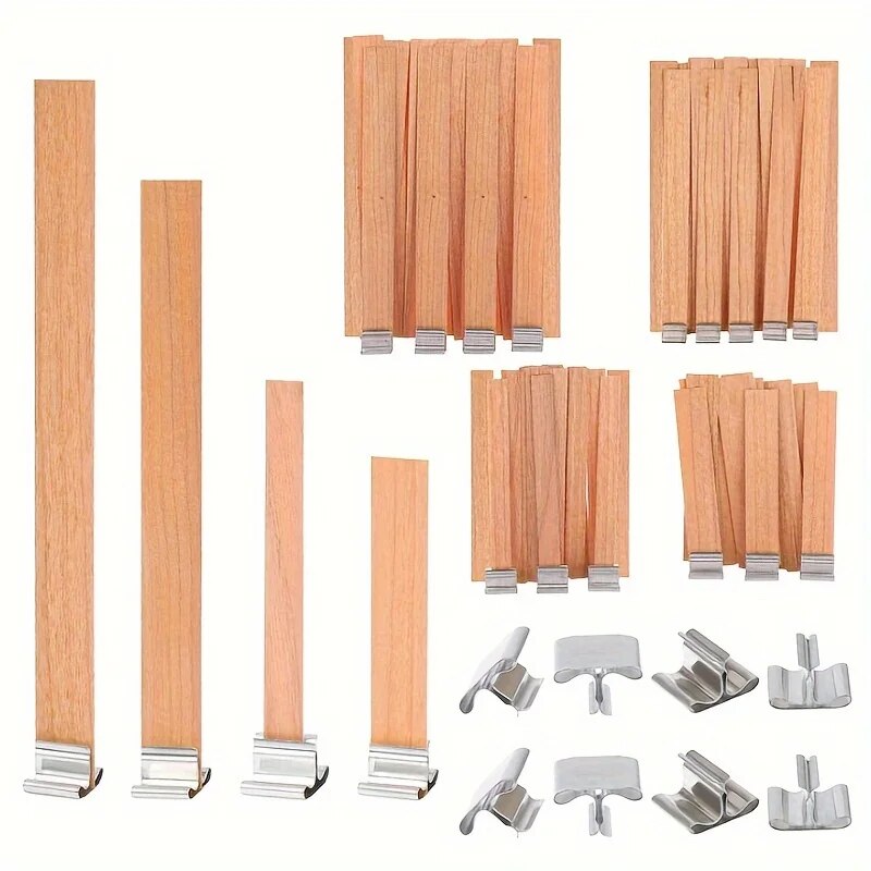 30pcs High Quality Wooden Cand - Candle Supplies Beeswax review and price