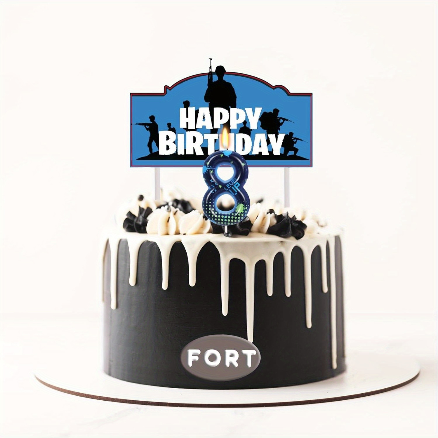 Blue Game Boy 0-9 Birthday Can - Candle Supply review and price