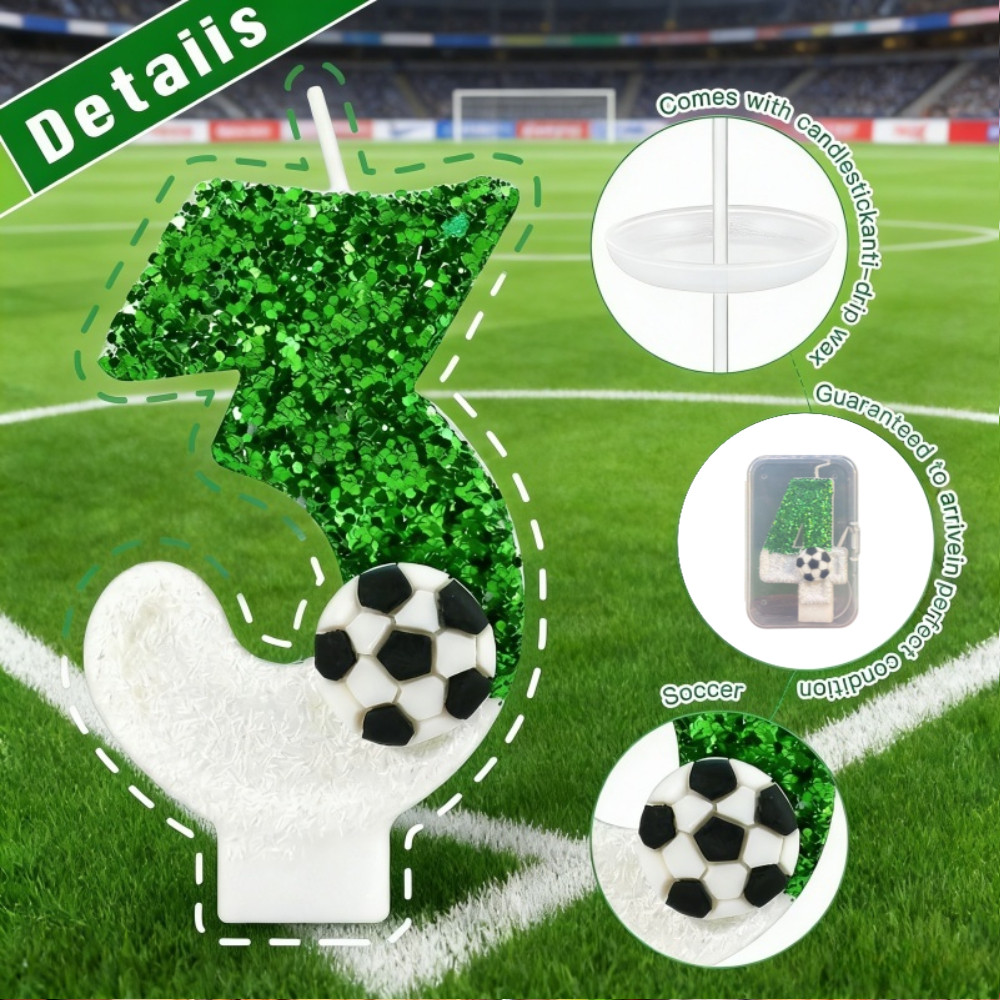 Football Shape Number Cake Can - Candle Supply review and price