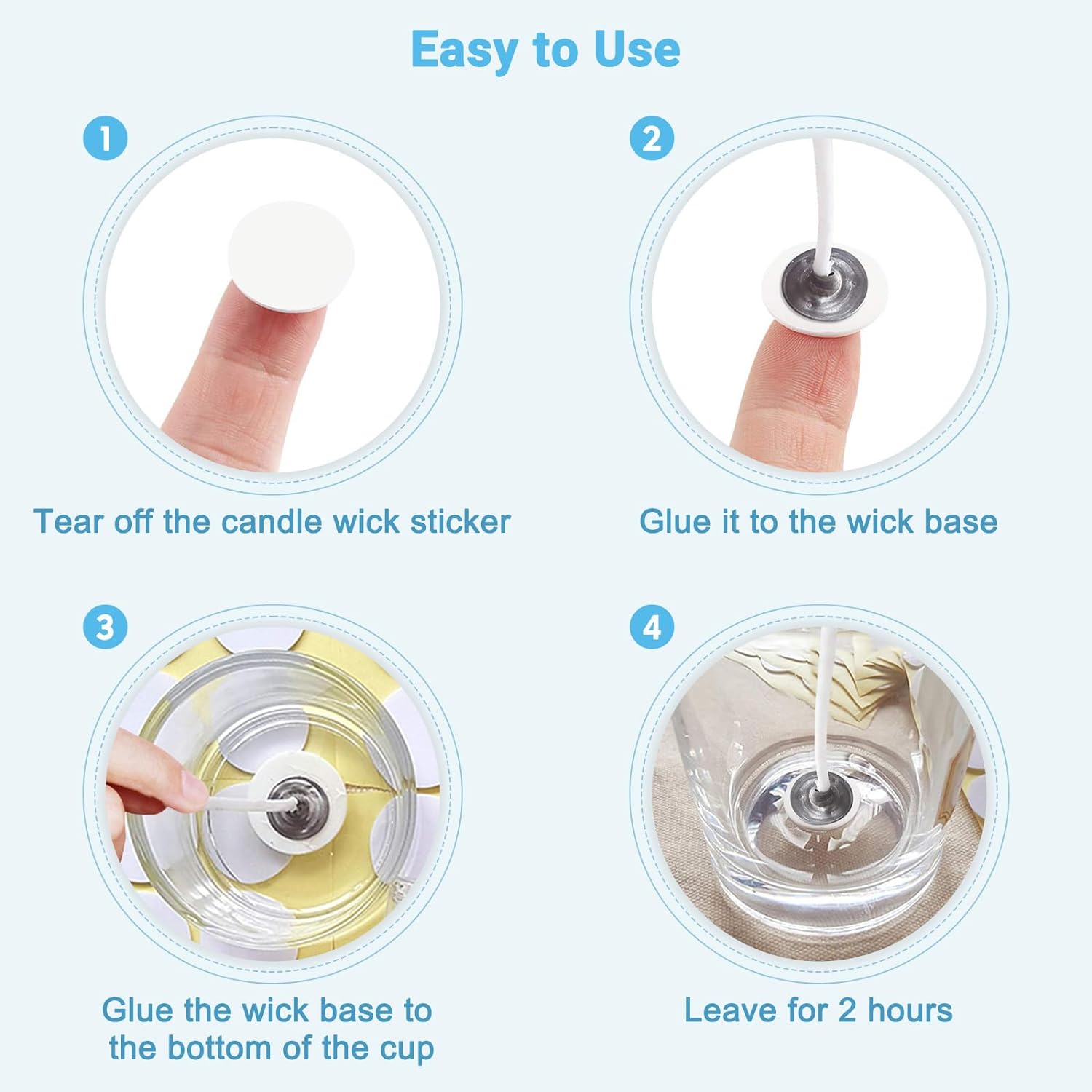 400PCS/100PCS Candle Wick Stic - Candle Supplies Kit review and price