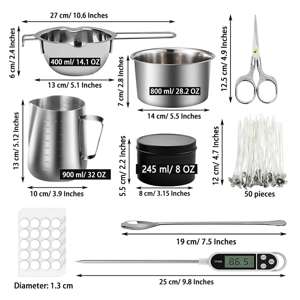 Glintmos DIY Candle Making Kit - Candle Supplies Kit review and price