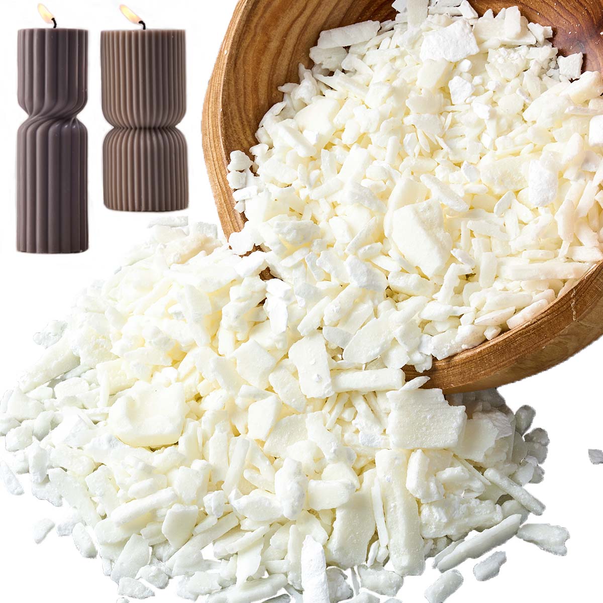 1 Pounds Pure White Soy Wax Fo - Candle Supplies Kit review and price