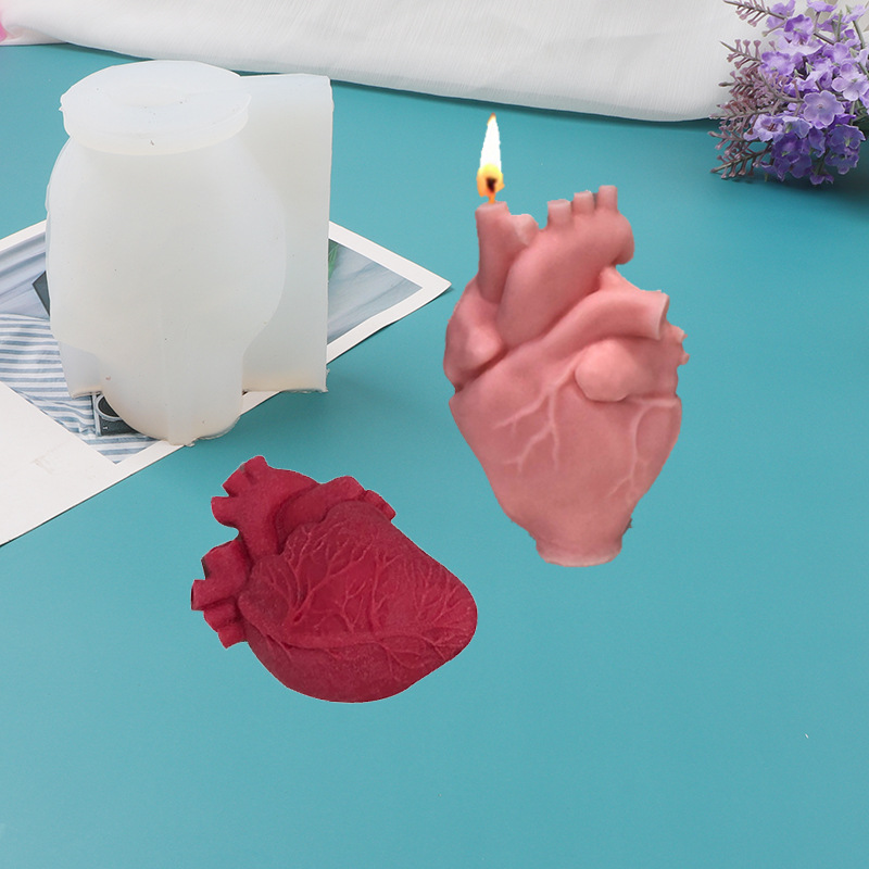 DIY Human Heart Silicone Candl - Candle Supplies Kit review and price