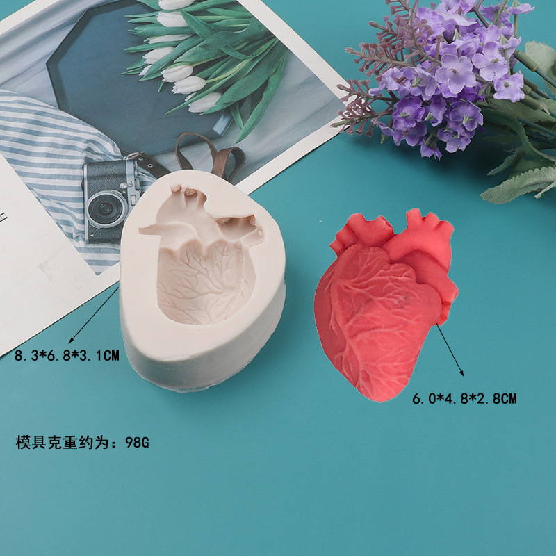 DIY Human Heart Silicone Candl - Candle Supplies Kit review and price