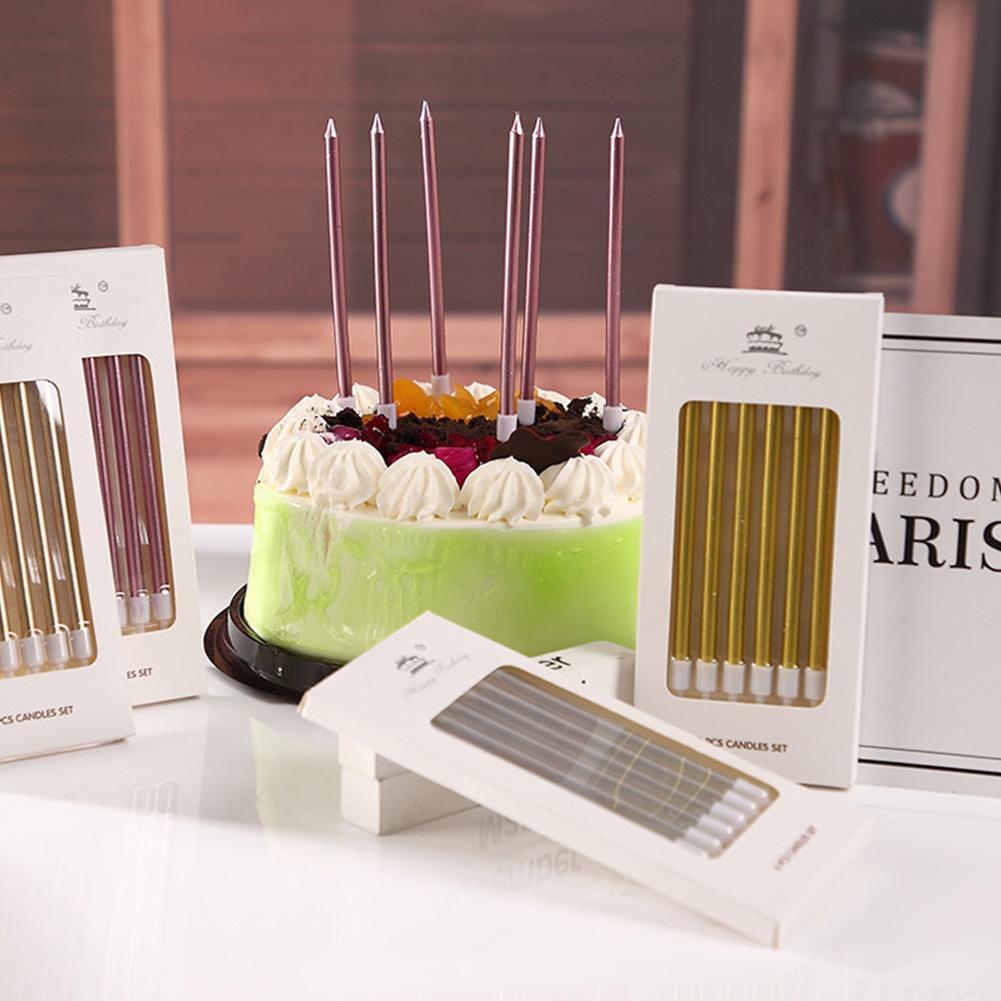 6/18pcs Metal Gold Silver Birt - Candle Supply review and price