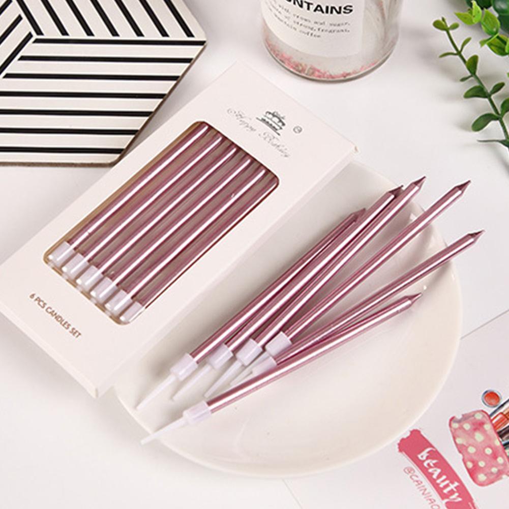 6/18pcs Metal Gold Silver Birt - Candle Supply review and price