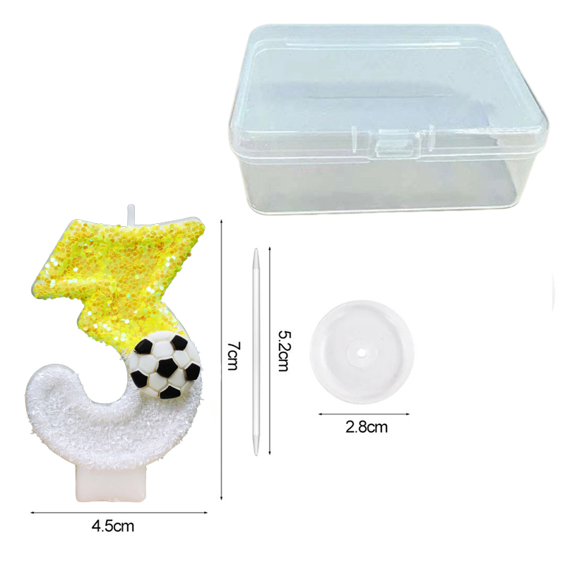 Yellow White Sequins Sports Fo - Candle Supply review and price