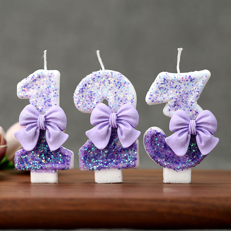 Creative Glitter Gradual Purpl - Candle Supply review and price