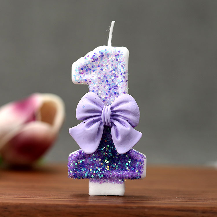 Creative Glitter Gradual Purpl - Candle Supply review and price