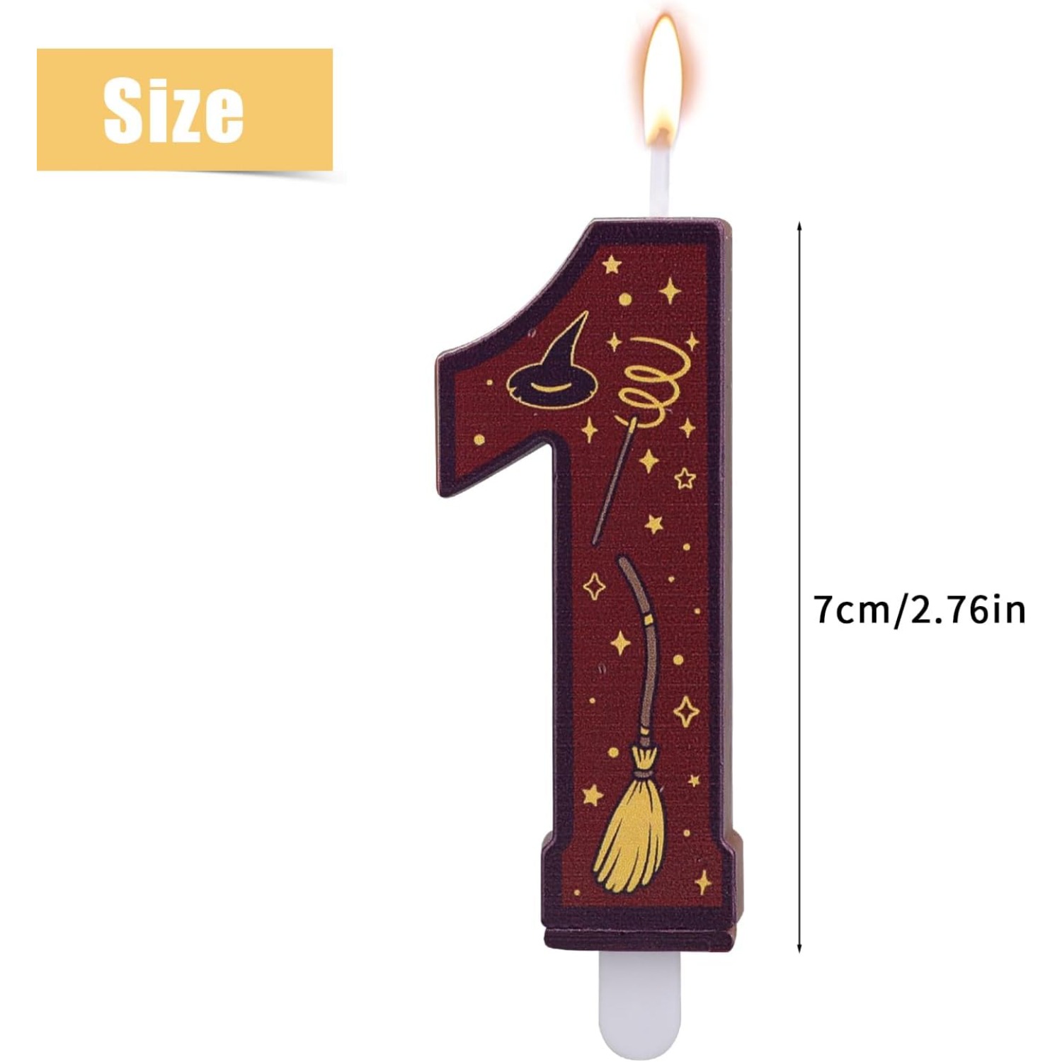 1 Set Number 0-9 Magical Theme - Candle Supply review and price