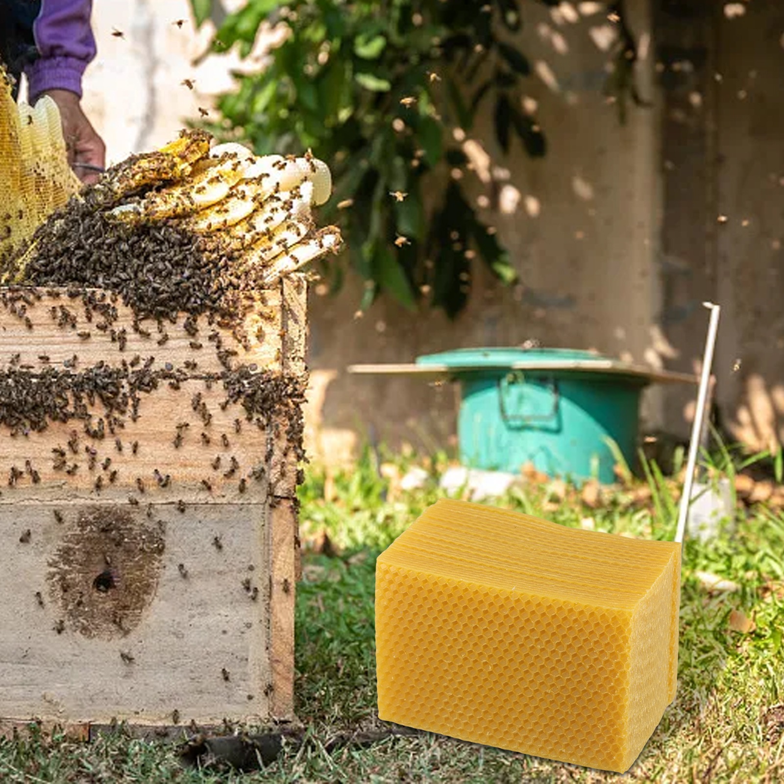 Beeswax Sheets for Beehive Fou - Candle Supplies Beeswax review and price
