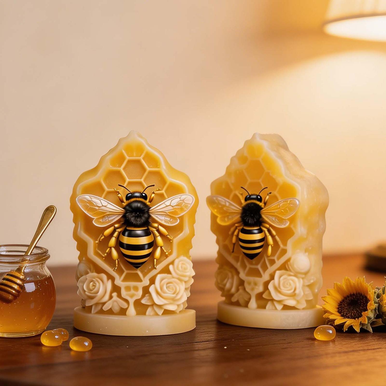 Honey Comb Silicone Mold 3D Ho - Candle Supplies Beeswax review and price