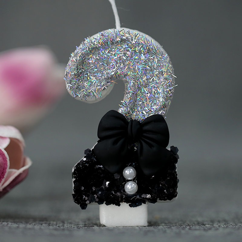 Midnight Bow & Pearl 0-9 Numbe - Candle Supply review and price