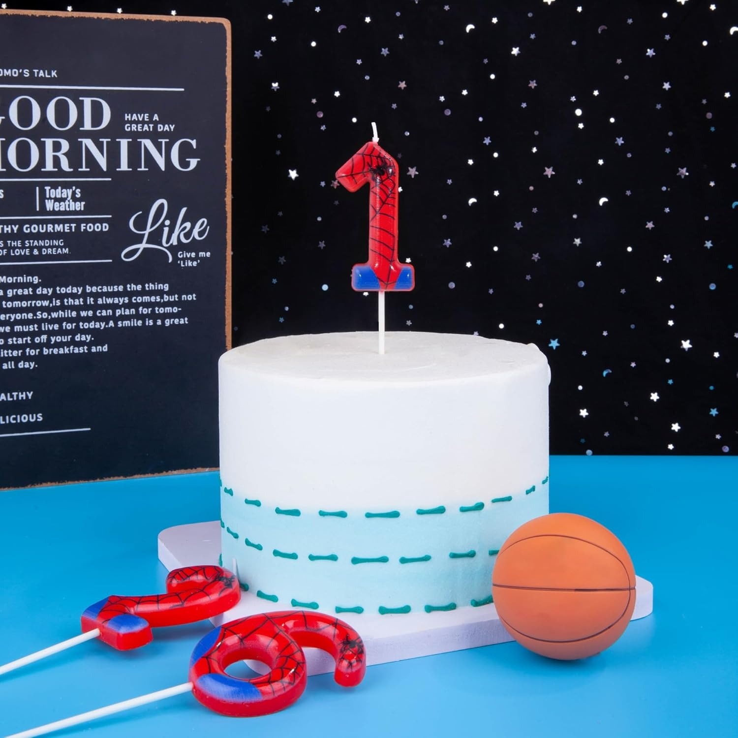 Spider Party 0-9 Birthday Cand - Candle Supply review and price