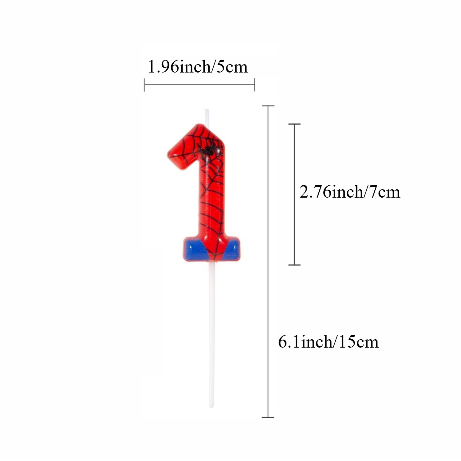 Spider Party 0-9 Birthday Cand - Candle Supply review and price