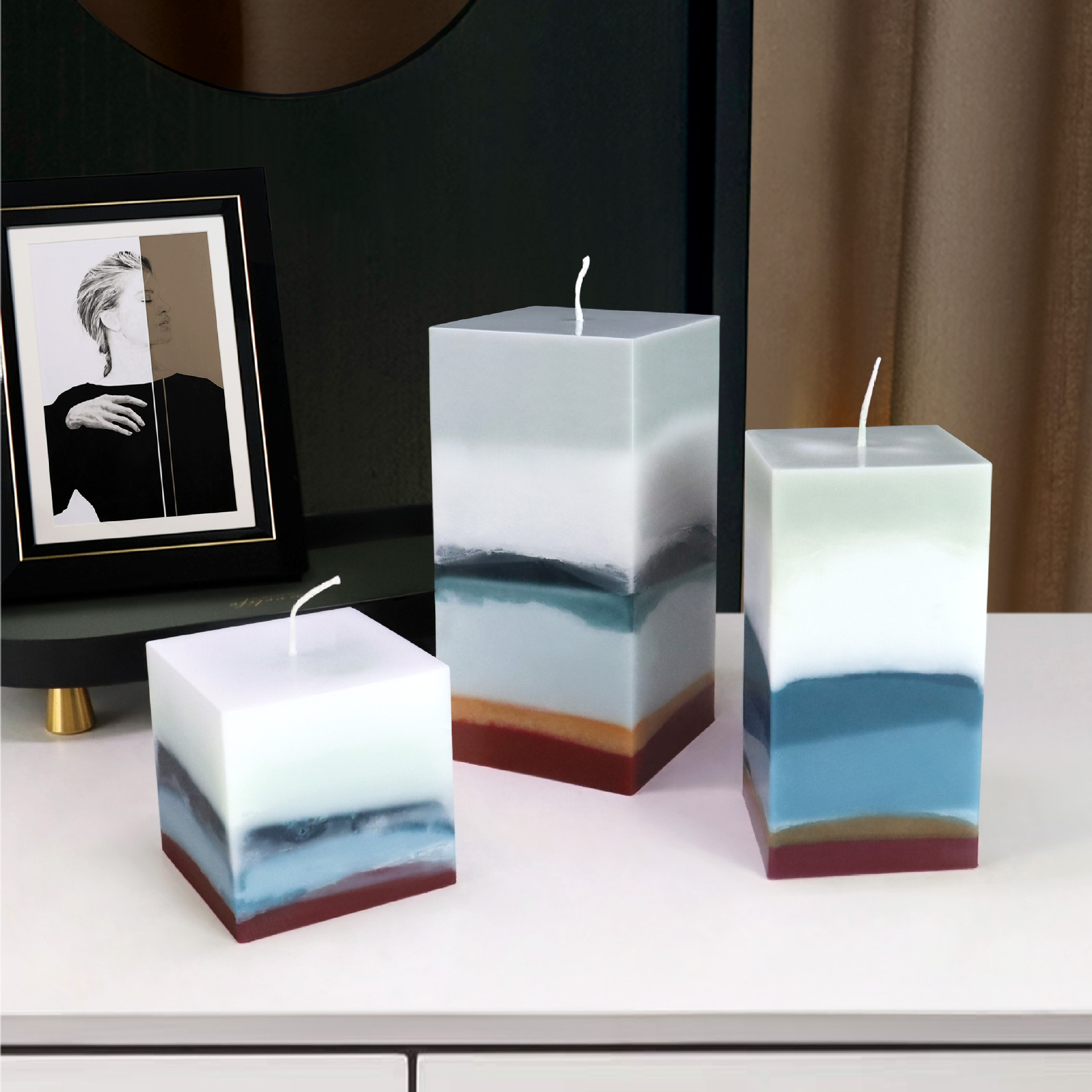 3D Square Rectangle Column Can - Candle Supplies Kit review and price