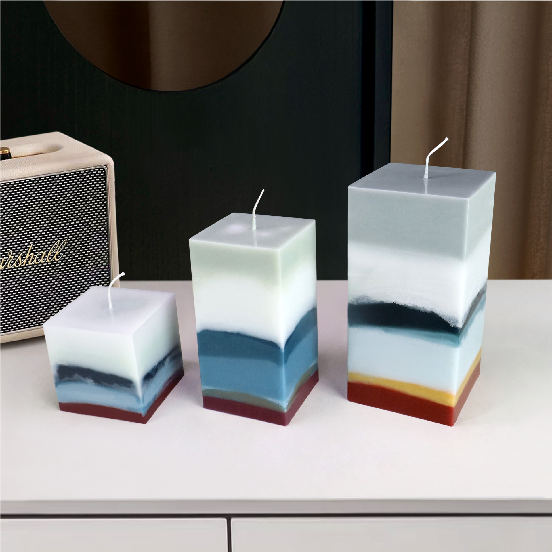 3D Square Rectangle Column Can - Candle Supplies Kit review and price