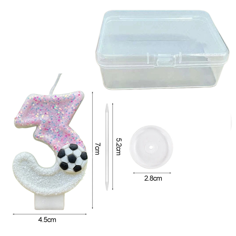 Pink White Sequins Sports Foot - Candle Supply review and price