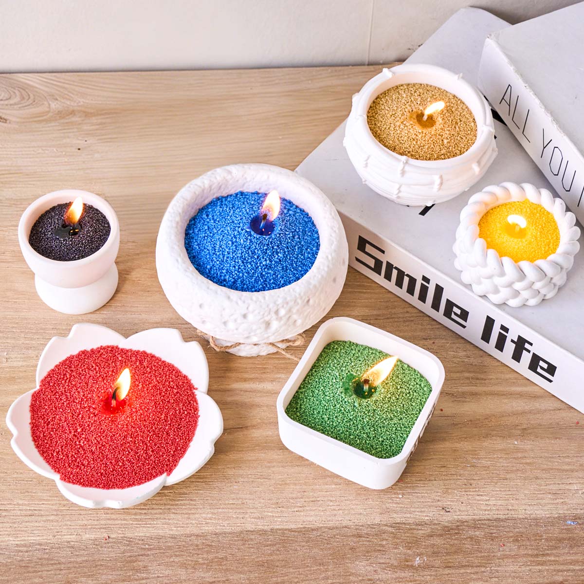 500g Colorful Granular Pearl W - Candle Supplies Bulk review and price